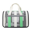 BORSA TRASPORTINO SEMIRIGIDA STRIPES VERDE